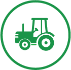 gráfico para agroindústria (trator)